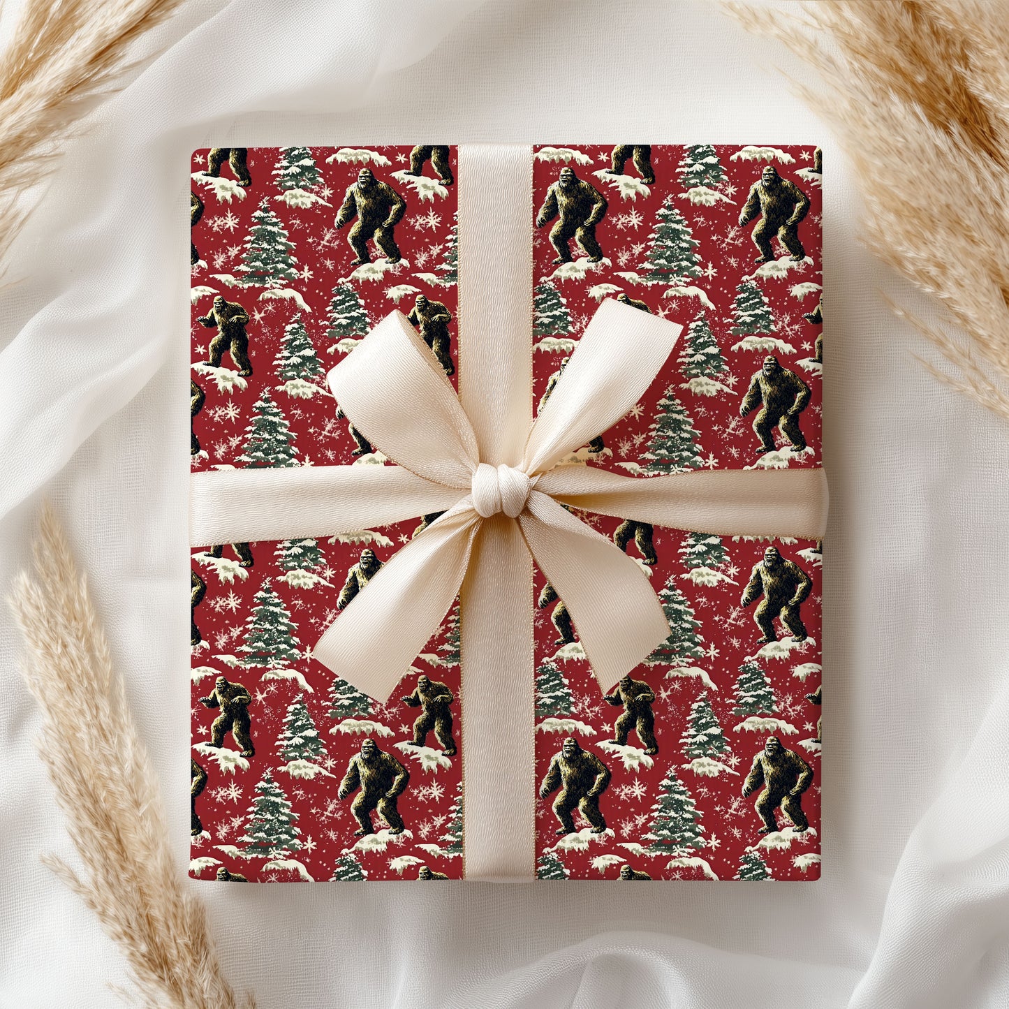 Bigfoot Wrapping Paper Roll