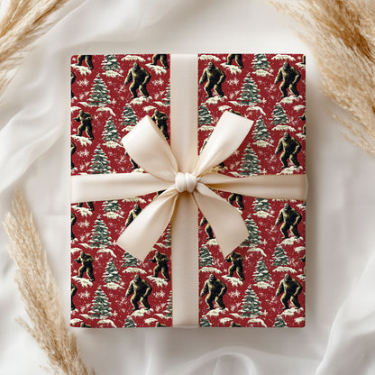 Bigfoot Wrapping Paper Roll