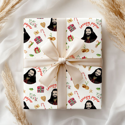 Creepy Paper Wrapping Paper