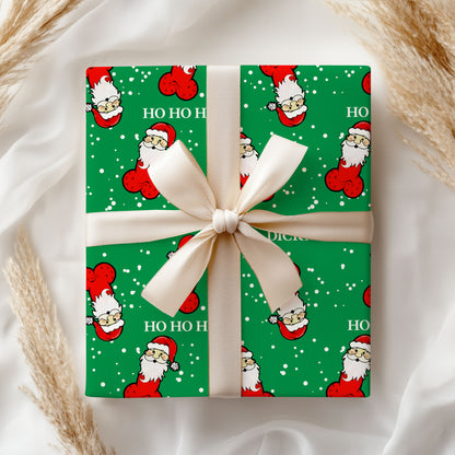 Funny Santa Wrapping Paper