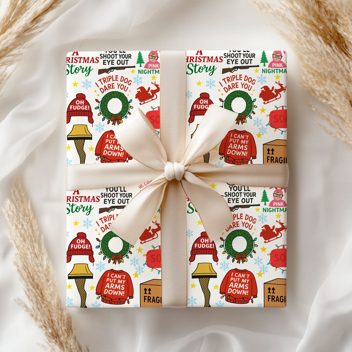 A Christmas Story Wrapping Paper Roll