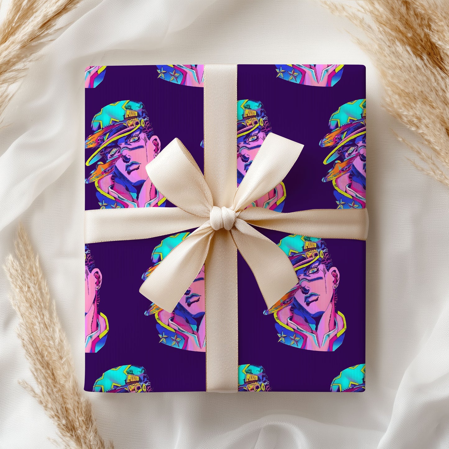 Jotaro Kujo Wrapping Paper JoJo Stardust Crusaders Paper