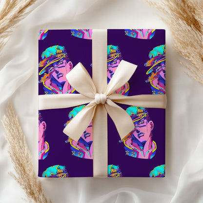 Jotaro Kujo Wrapping Paper JoJo Stardust Crusaders Paper