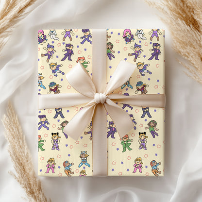 JoJo's Bizarre Adventure Wrapping Paper