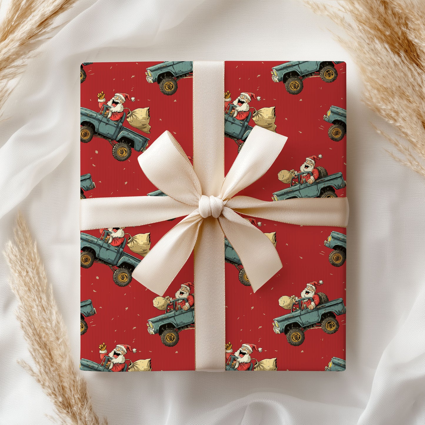 Santa Meme Wrapping Paper
