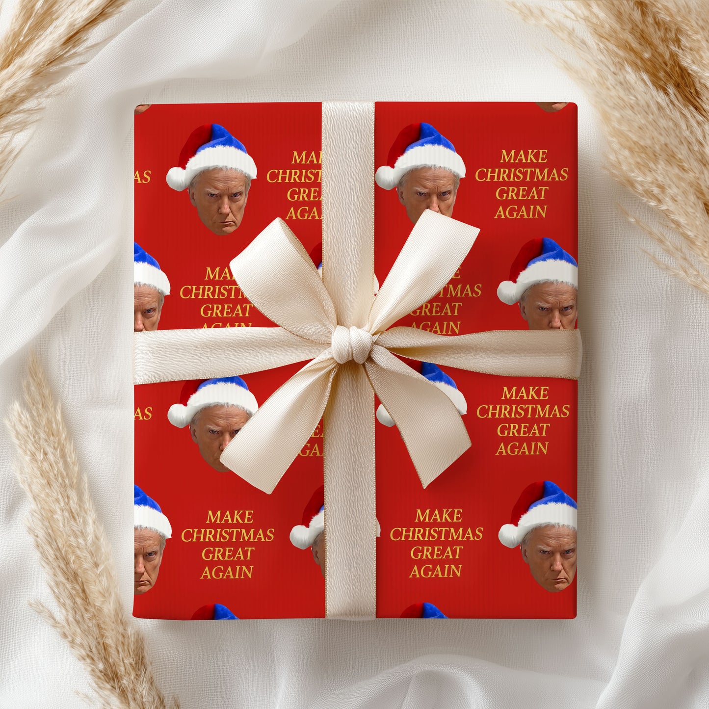 Trump Santa Swapping Paper