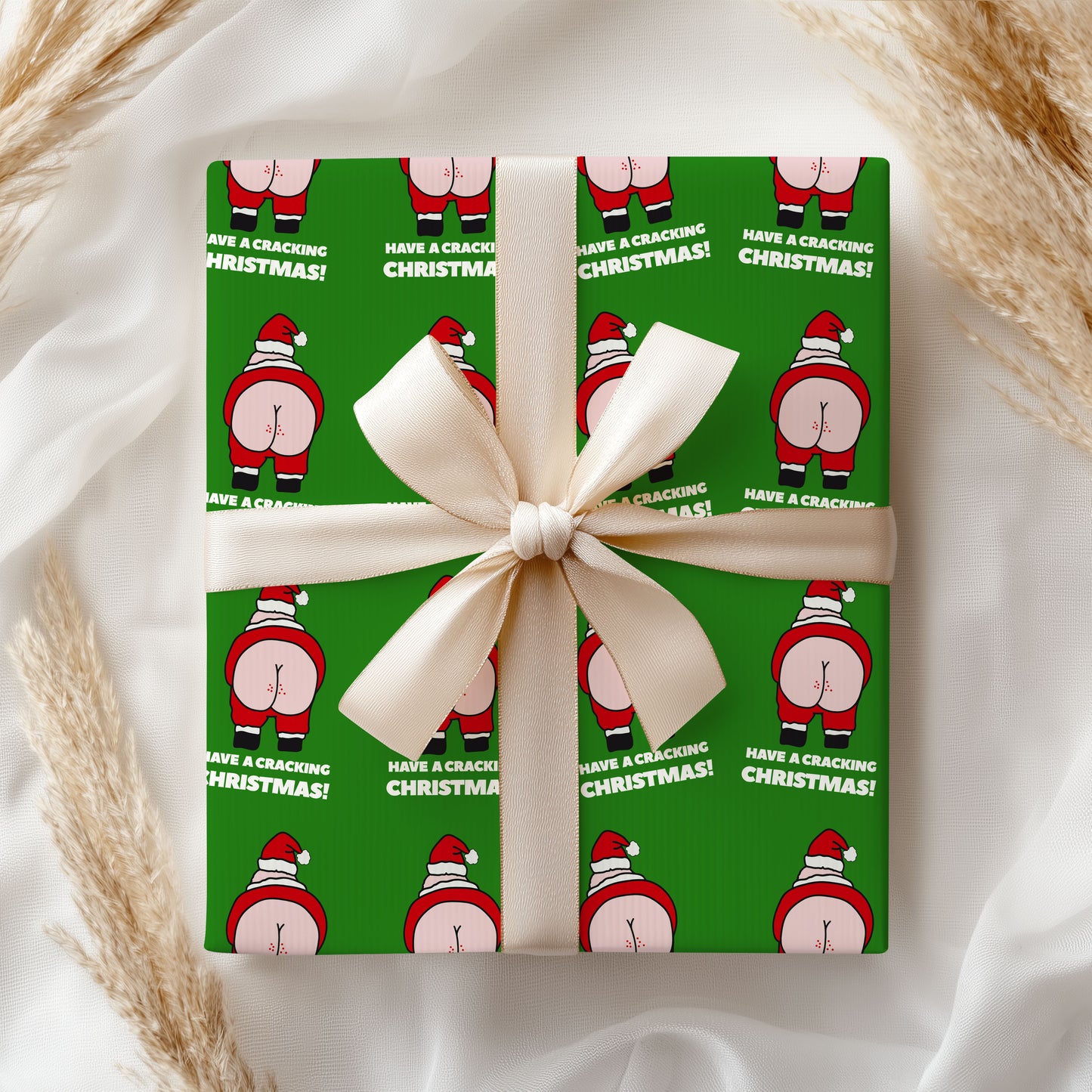 Twerking Santa Wrapping Paper