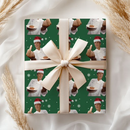 Anthony Bourdain Chef Wrapping Paper