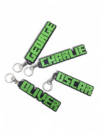 Custom Keychain, Backpack Tag