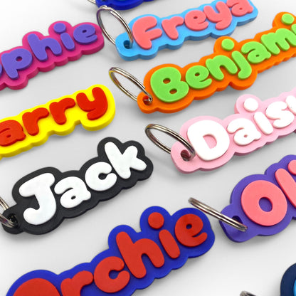 Personalized Name Keychain, Key Ring
