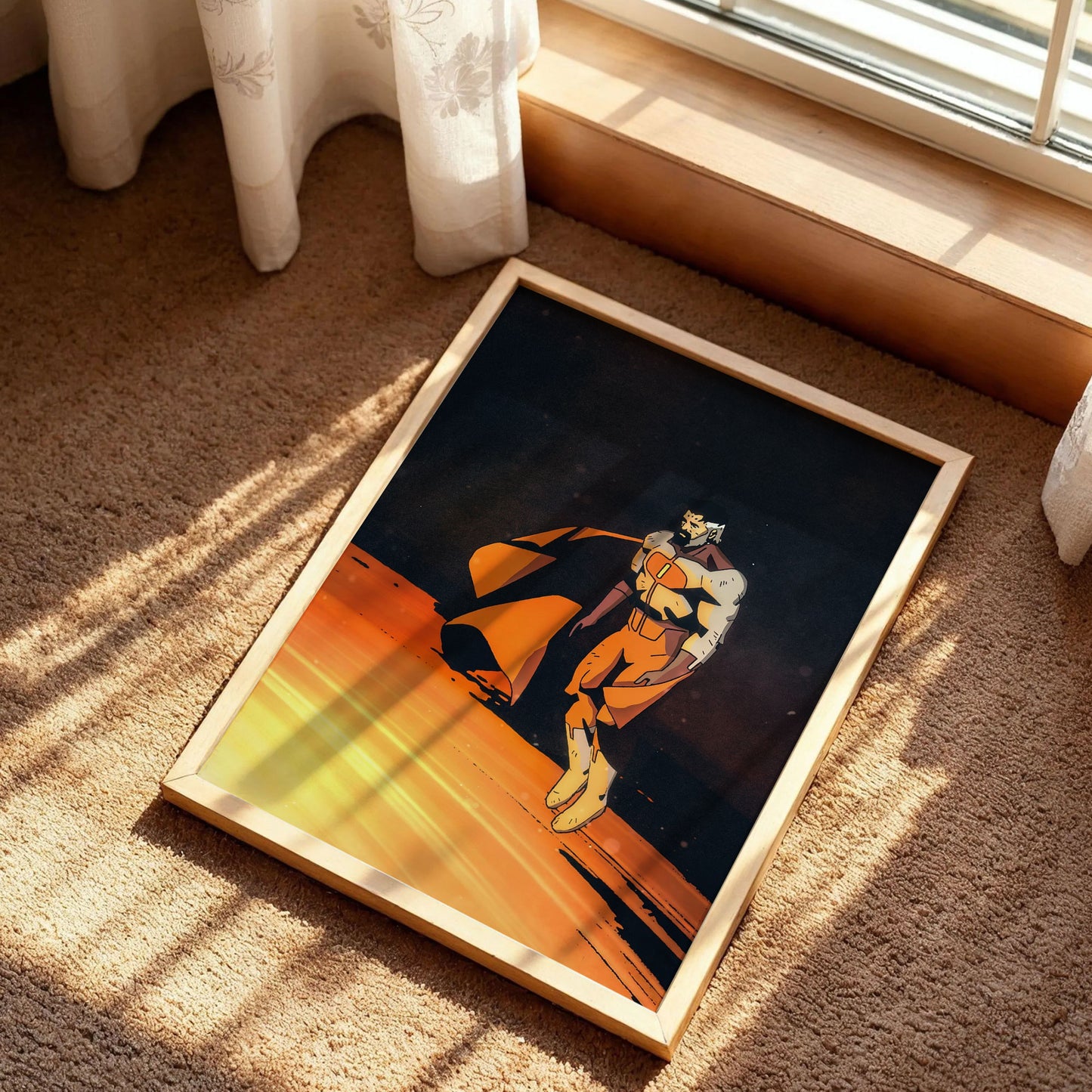 Omni Man Space Matte Vertical Poster