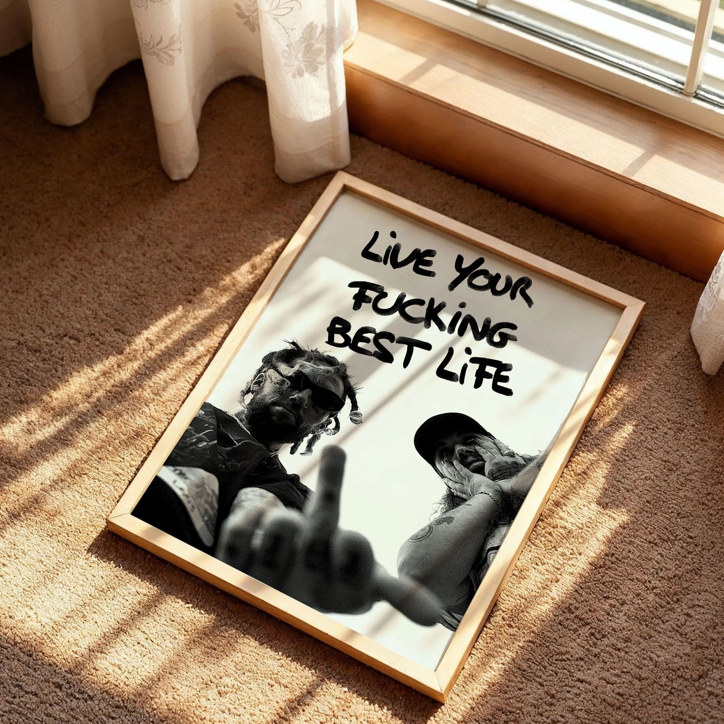 Live Your Best Fucking Life Poster