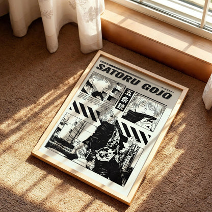 Satoru Gojo Anime Poster