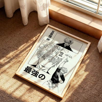 Satoru Gojo Anime Art