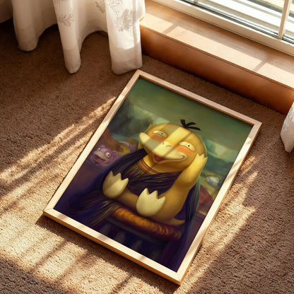 Psyduck Art Painting Poster