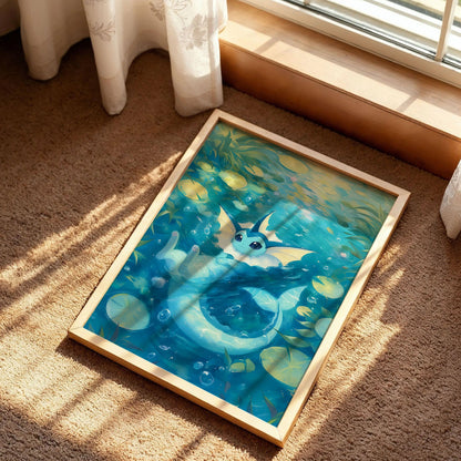 Vaporeon Wall Art