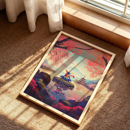Greninja Pokémon Poster