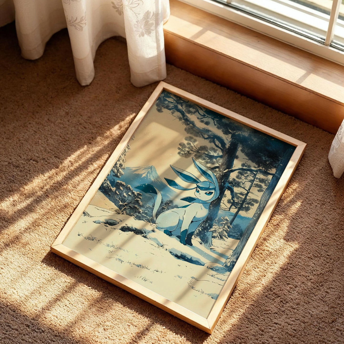 Glaceon Pokemon Poster