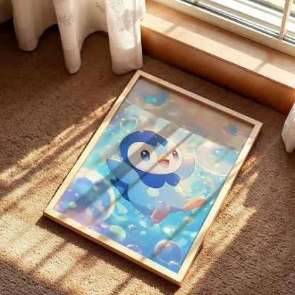 Pokémon Piplup Print Art