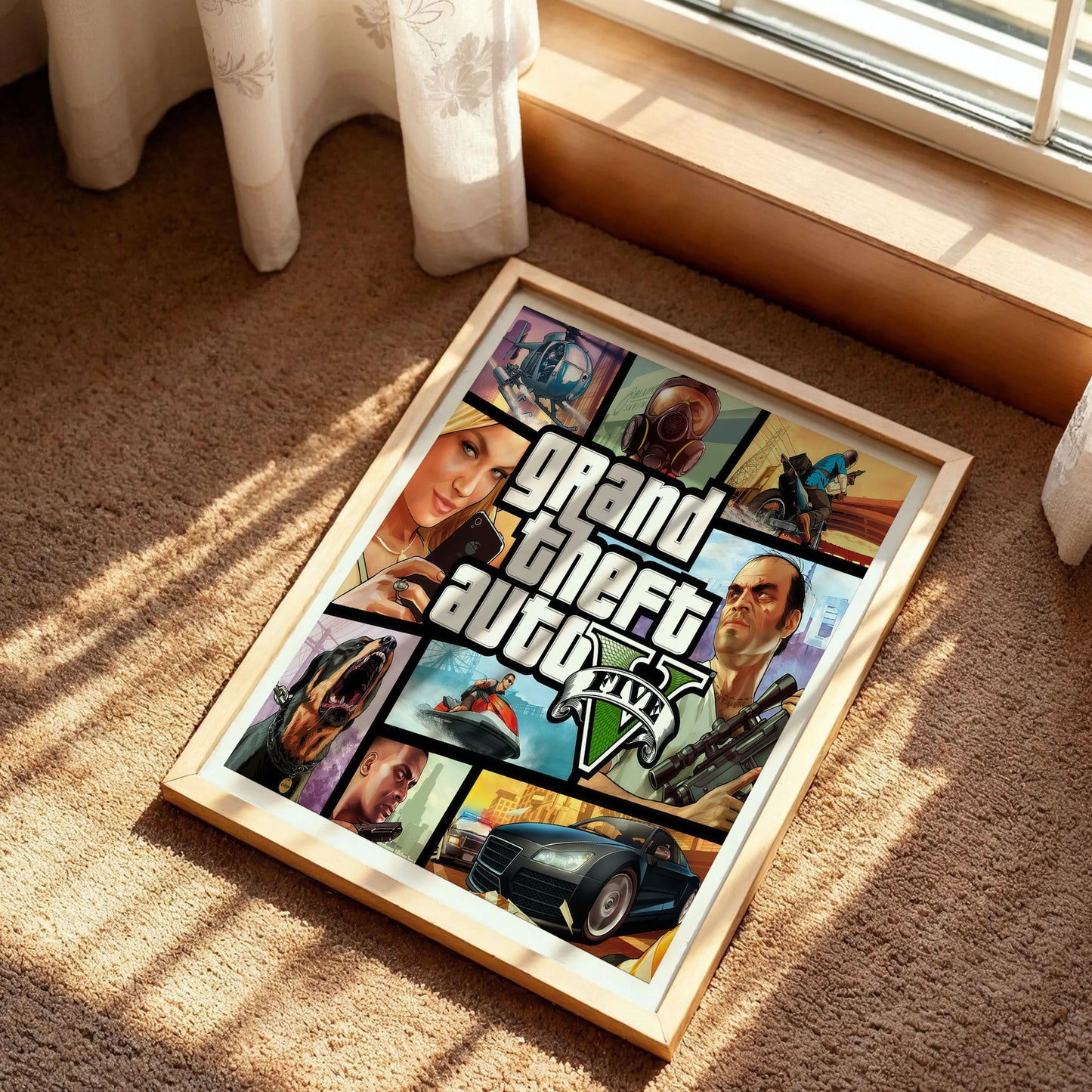 Grand Theft Auto Vice City Print Art