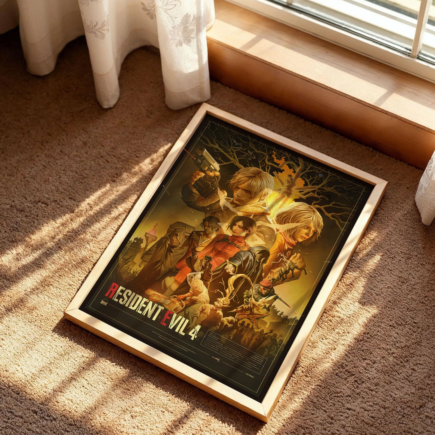 Resident Evil 4 Home Decor Art
