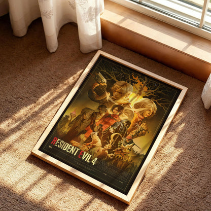 Resident Evil 4 Home Decor Art