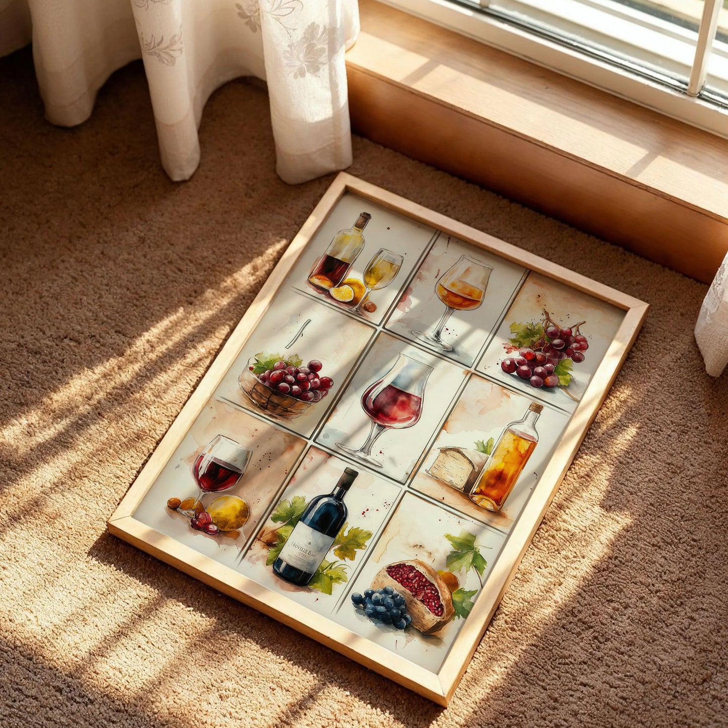 Wine Glass Wall Art