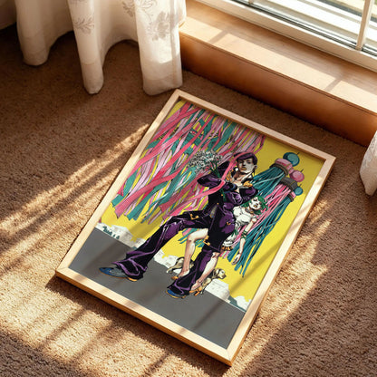 JOJO Bizarre Adventure Exhibition 2018 Poster