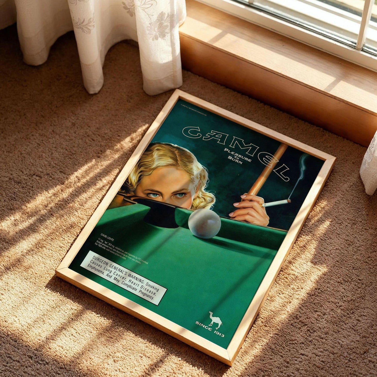 Camel Cigarette Poster