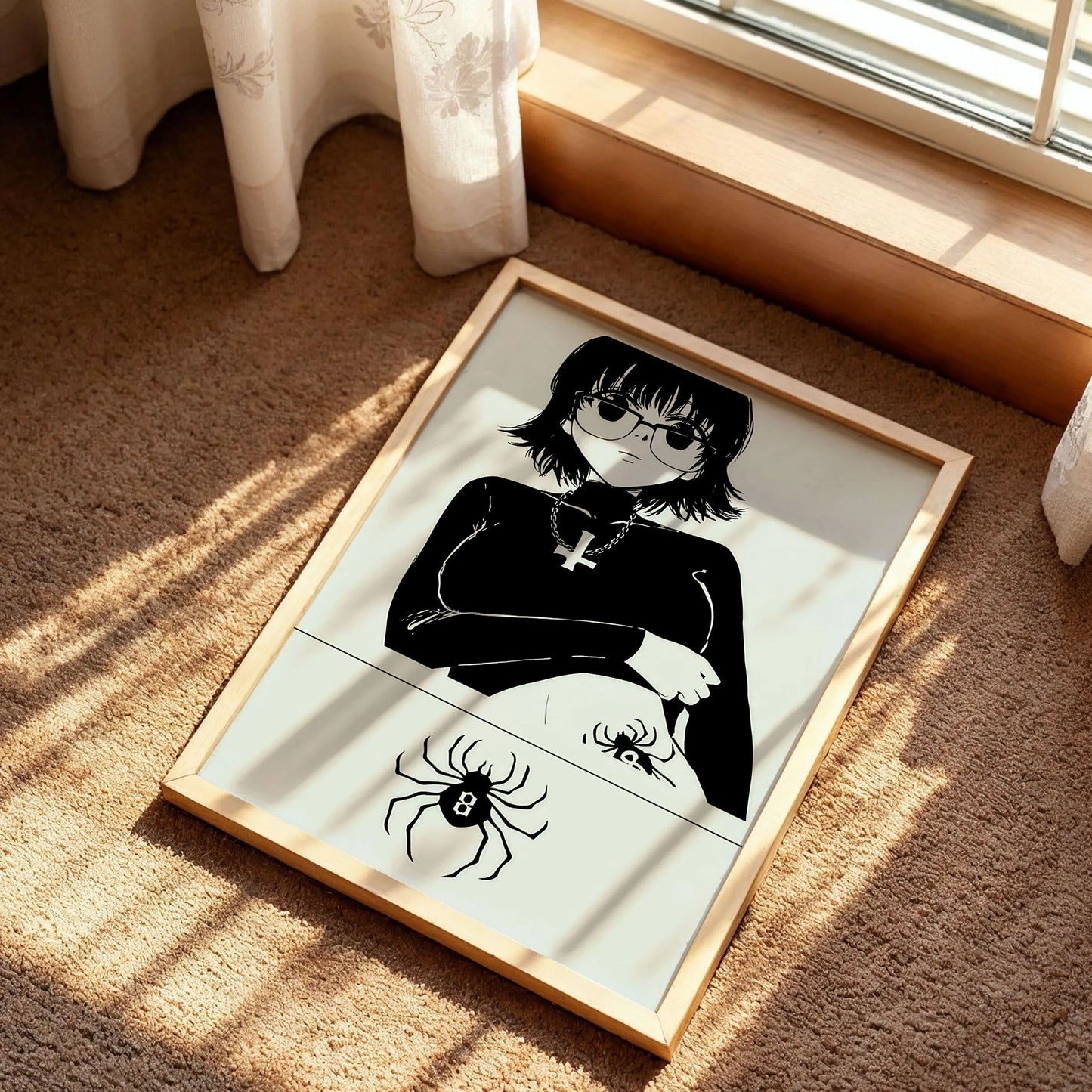 Shizuku Spider Tattoo Hunter x Hunter Poster