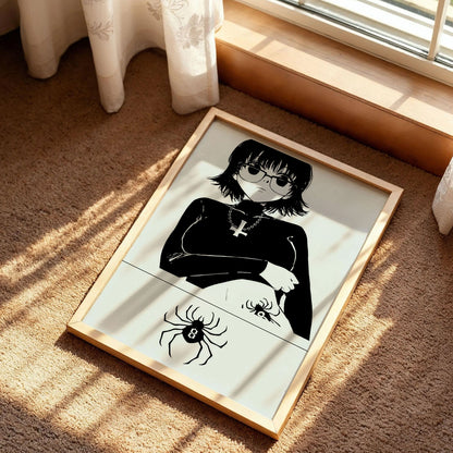 Shizuku Spider Tattoo Hunter x Hunter Poster