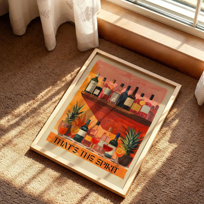Vintage Liquor Poster