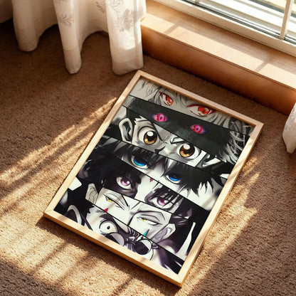 Hunter x Hunter Eyes Wall Art