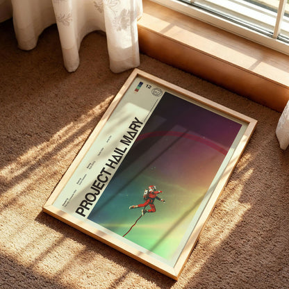 Project Hail Mary Fan Gift Poster