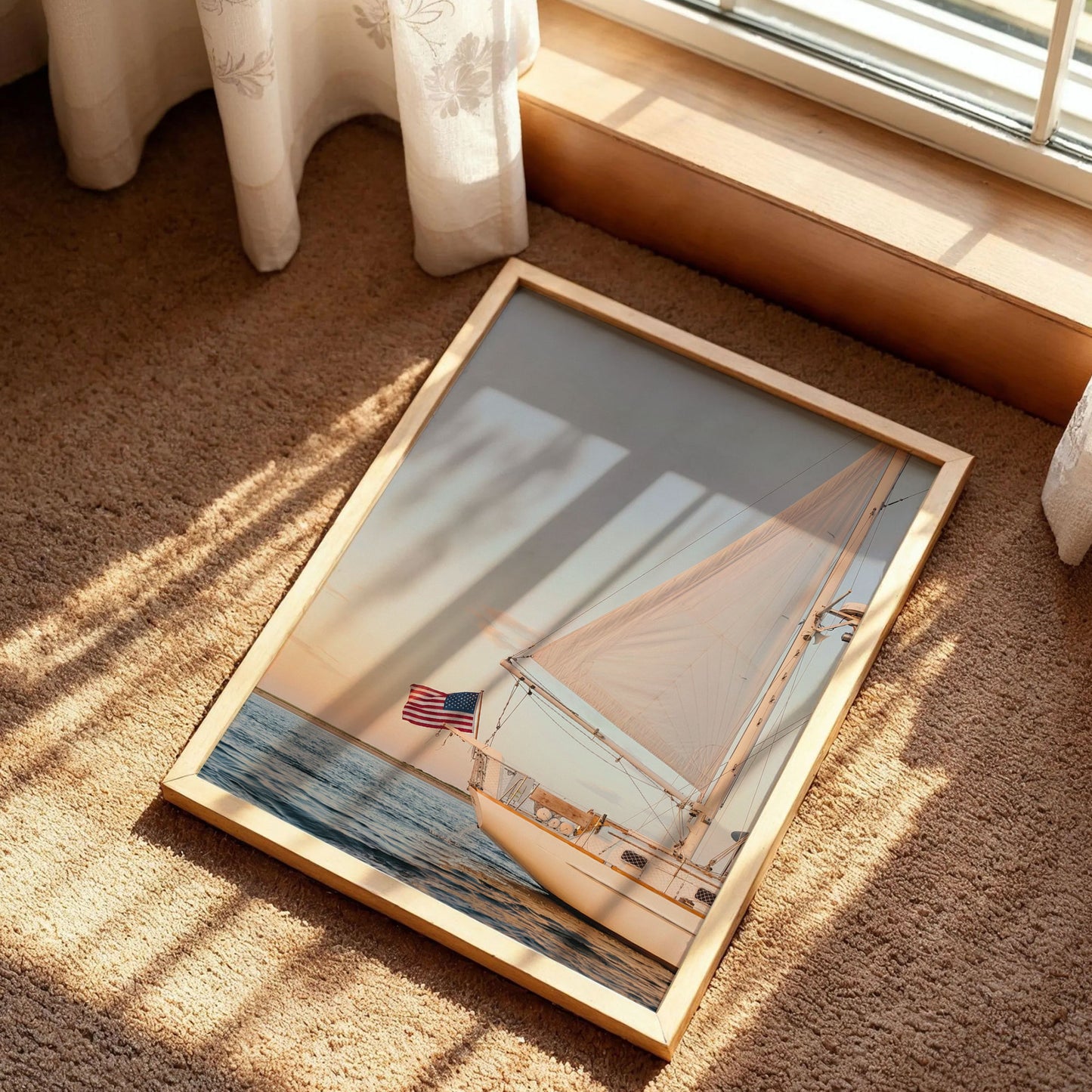 Sailboat Wall Art Print
