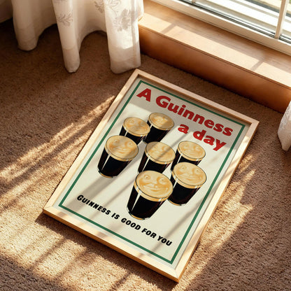 Guinness is Good for You Poster