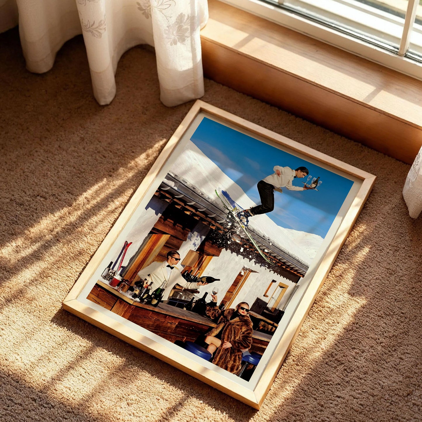 Vintage Apres Ski Wall Art