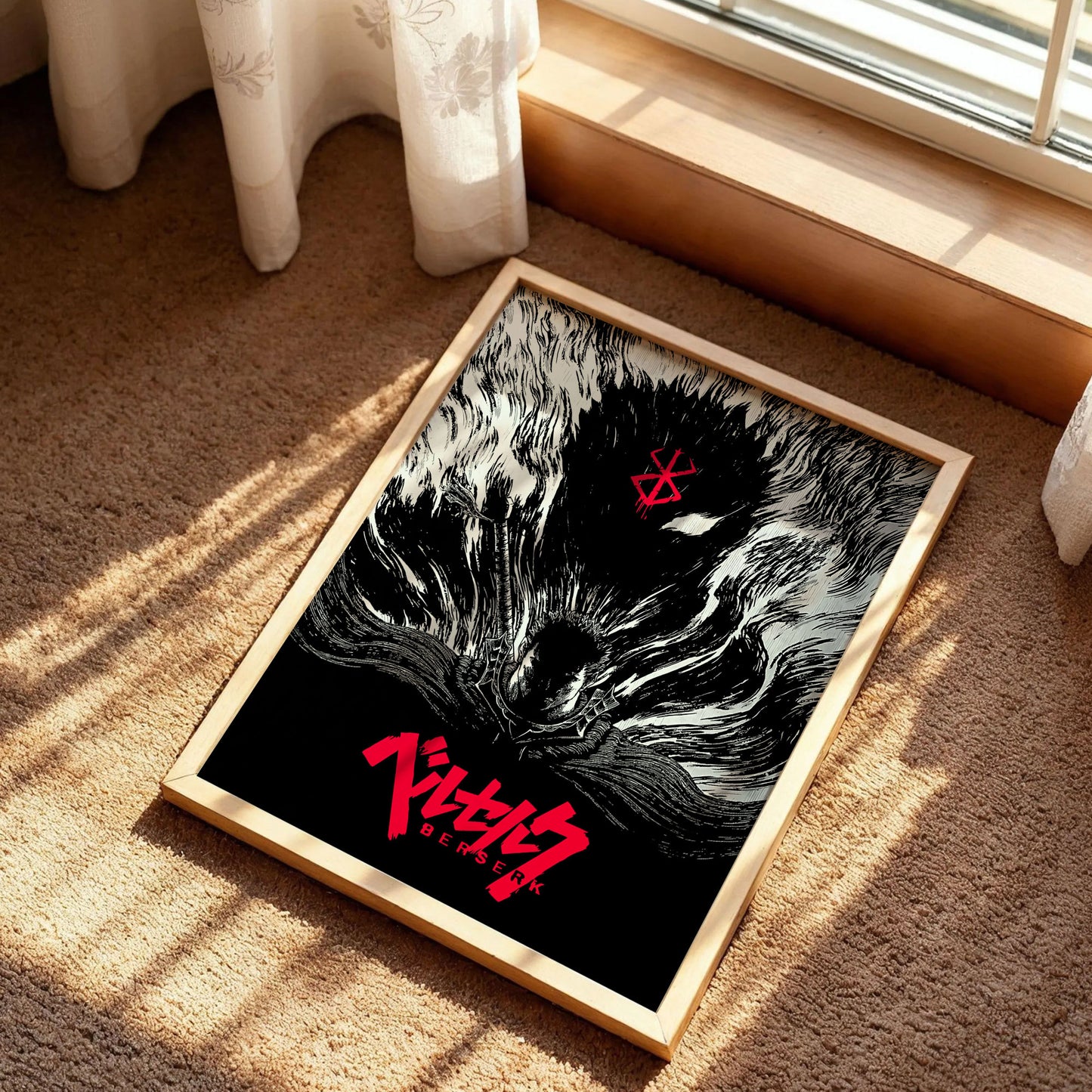 Berserk Manga Panel Poster