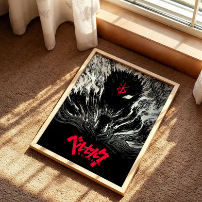 Berserk Manga Panel Poster