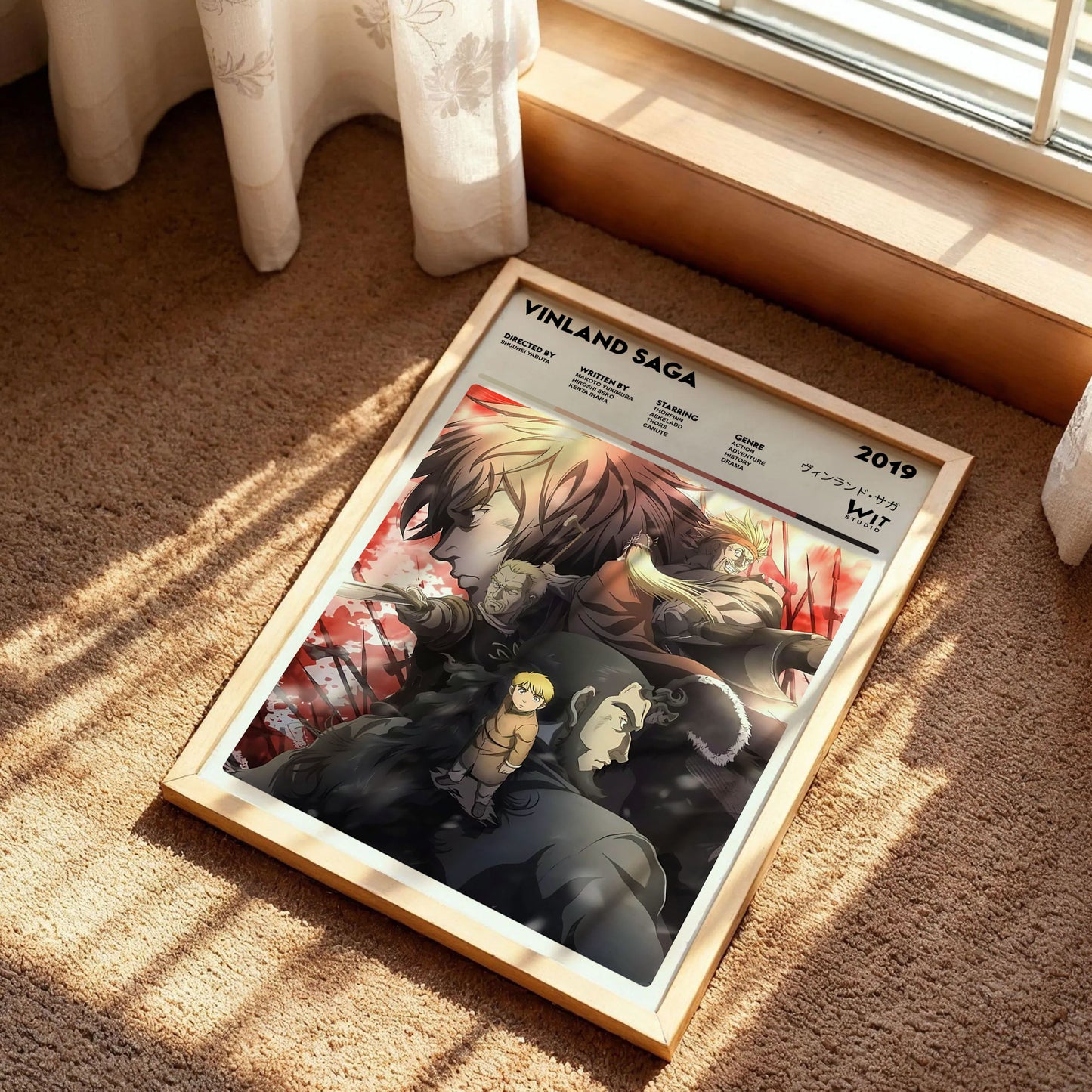 Thorfinn Anime Wall Art