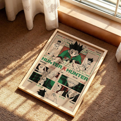 Hunter x Hunter Manga And Anime Poster