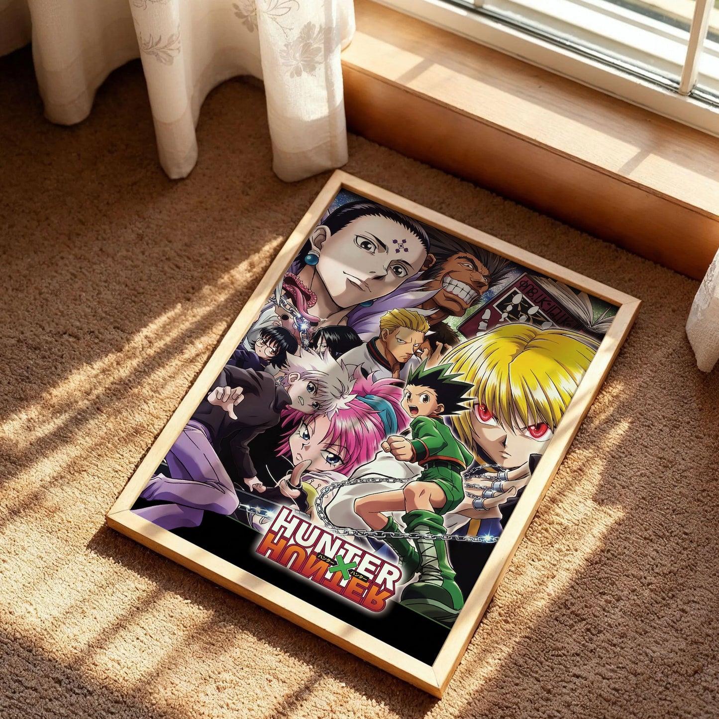 Hunter x Hunter Vintage Manga Poster