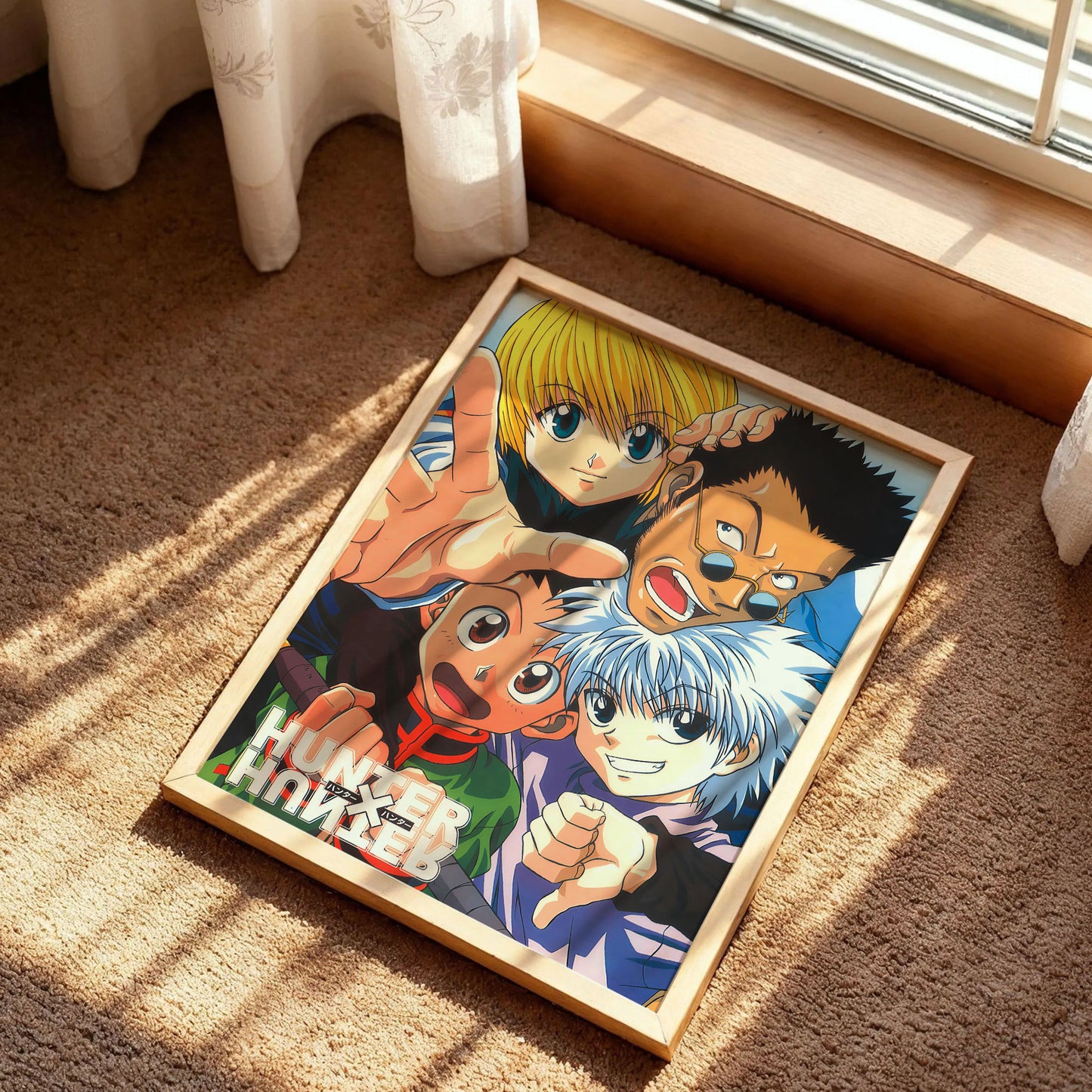 Hunter x Hunter Retro Anime Wall Art
