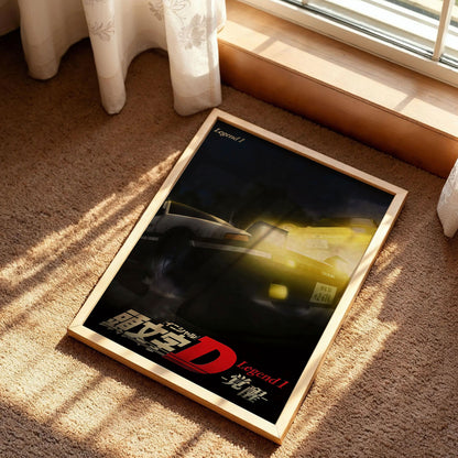 Initial D Toyota AE86 Poster