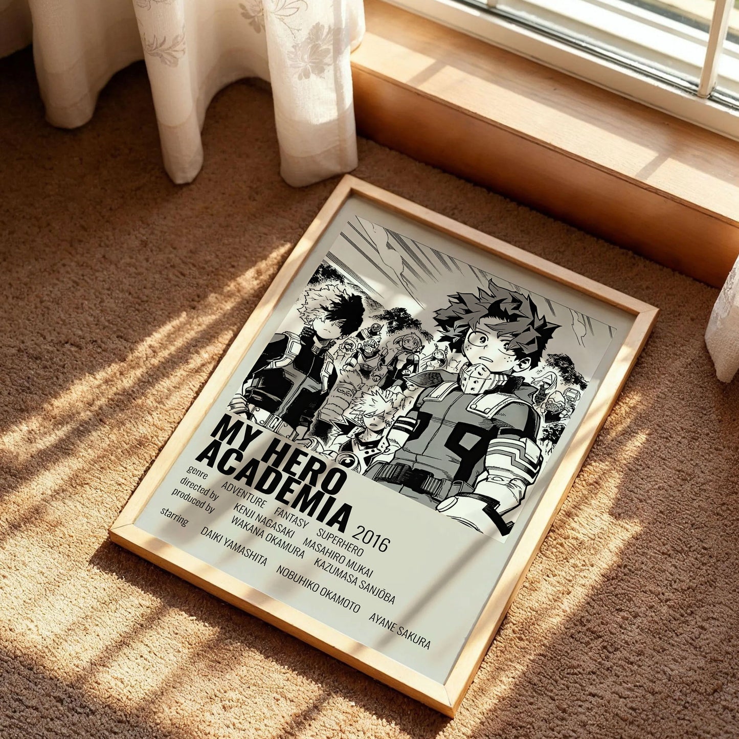My Hero Academia 2016 Poster