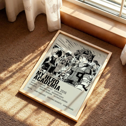 My Hero Academia 2016 Poster