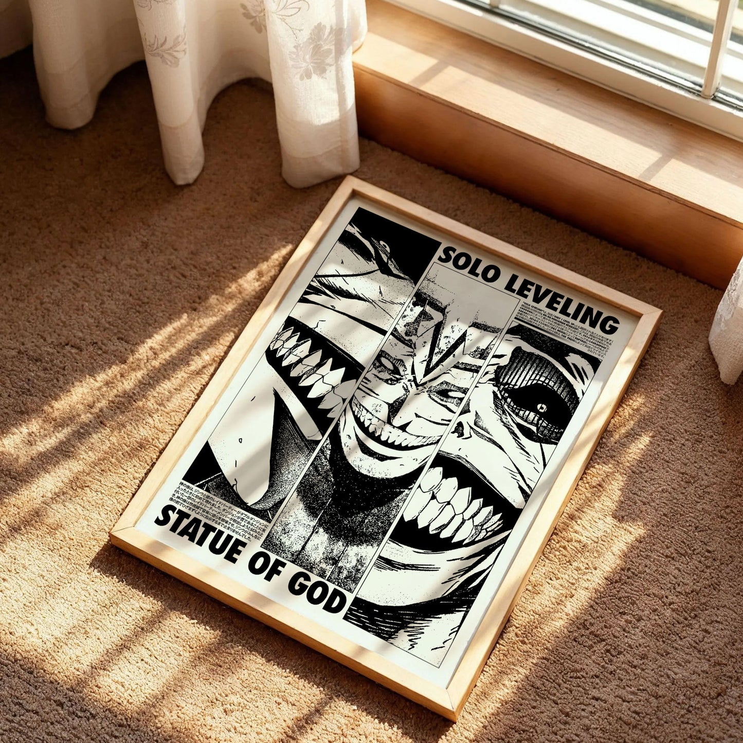 Solo Leveling Sung Jin-Woo Poster