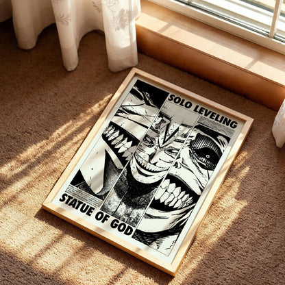 Solo Leveling Sung Jin-Woo Poster