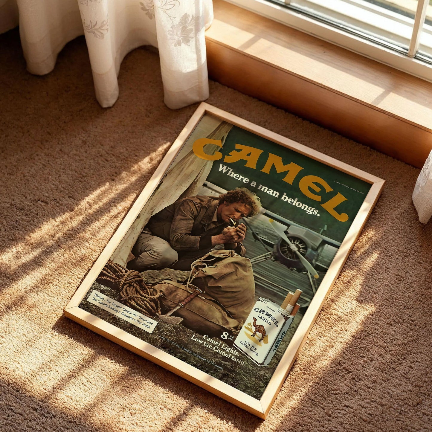 Camel Where a Man Belongs Poster