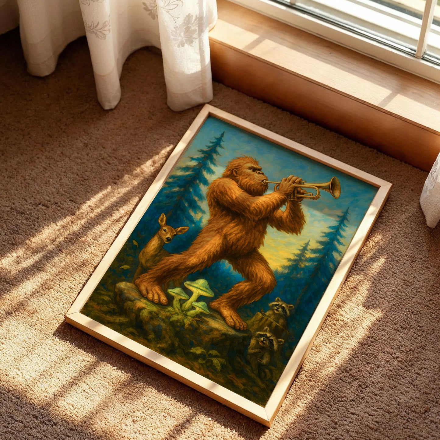 Saxsquatch Poster